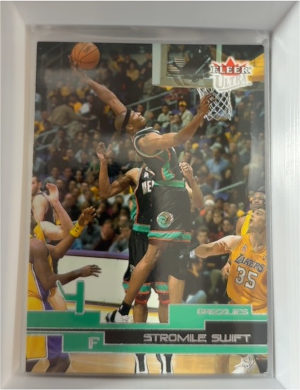 2002-03 Fleer Ultra Stromile Swift — front