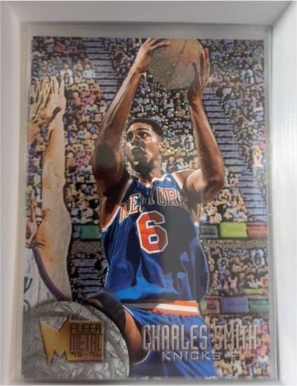 1995-96 Fleer Metal #174 Charles Smith — front