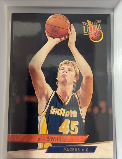1993-94 Fleer Ultra #85 Rik Smits — front