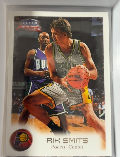 1999-00 Fleer Focus #68 Rik Smits — front