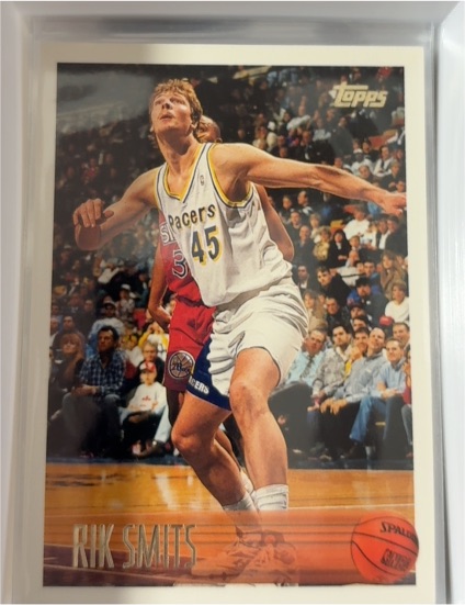 1996-97 Topps #10 Rik Smits — front
