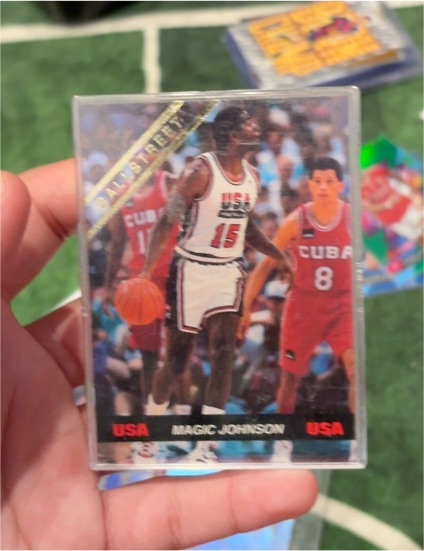 1992 Ballstreet #5 Magic Johnson — front