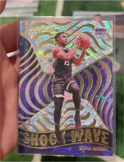 2021-22 Panini Revolution Shock Wave #12 Davion Mitchell — front