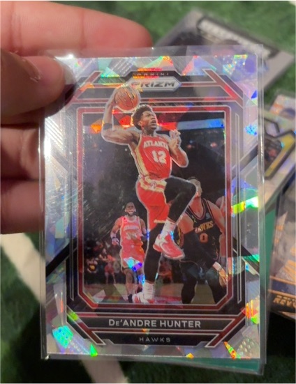 2021-22 Panini Prizm #73 De'Andre Hunter — front