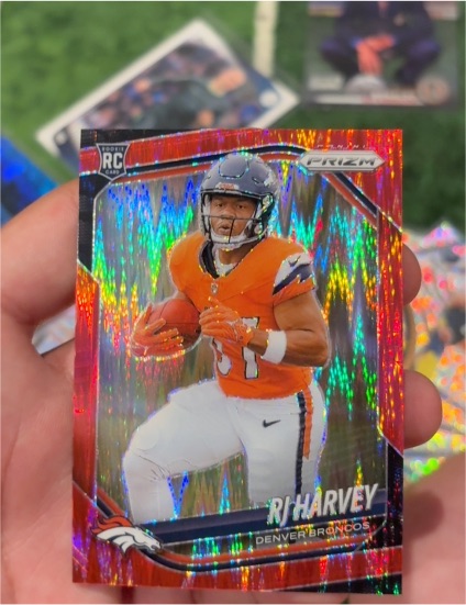 2025 Panini Prizm #303 RJ Harvey — front