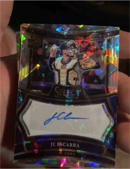 2025 Panini Select #SIG-JC JC Escarra — front