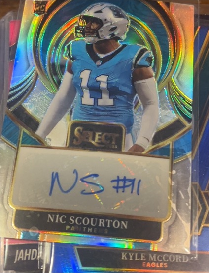 2025 Panini Select #143 Nic Scourton — front