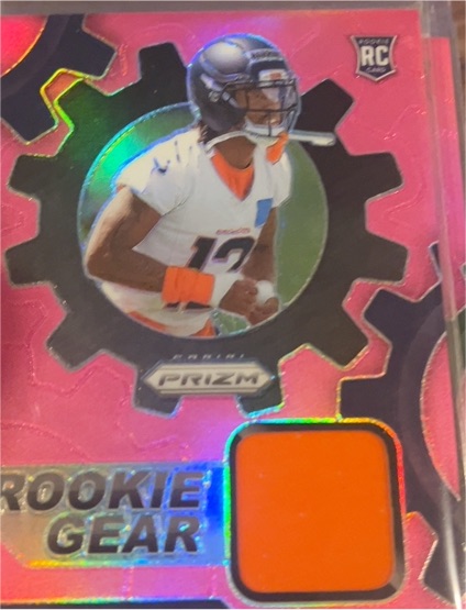 2025 Panini Prizm #RGR-JBN Jahdae Barron Rookie Gear — front