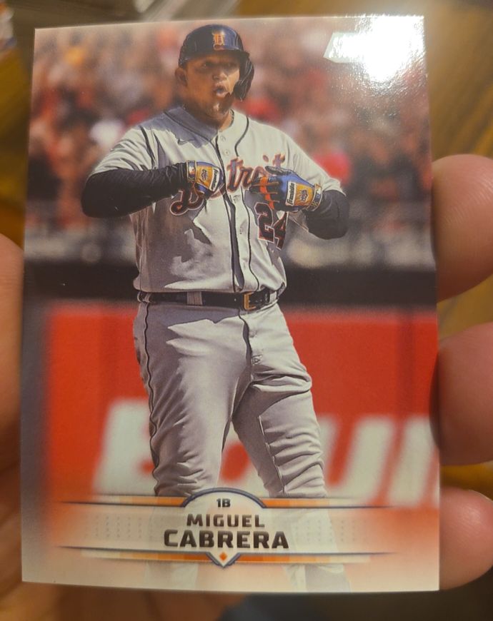 2025 Topps Stadium Club #55 Miguel Cabrera — front