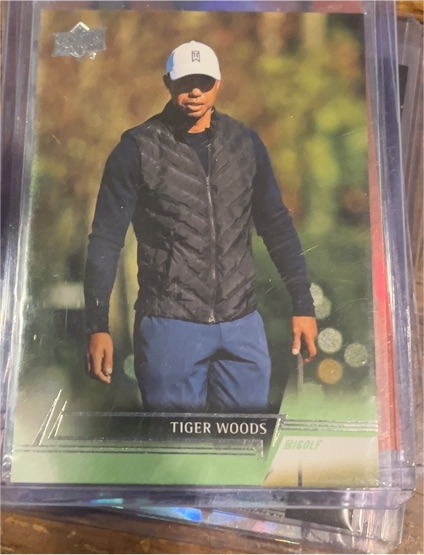 2024 Upper Deck Golf #19 Tiger Woods — front