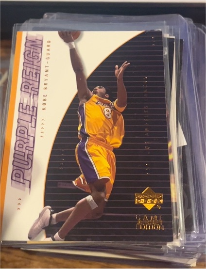 2000-01 Upper Deck #438 Kobe Bryant Purple Reign — front