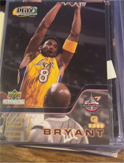 2000 Upper Deck Collectibles Playmakers 2001 All-Star Game #AS-4 Kobe Bryant — front