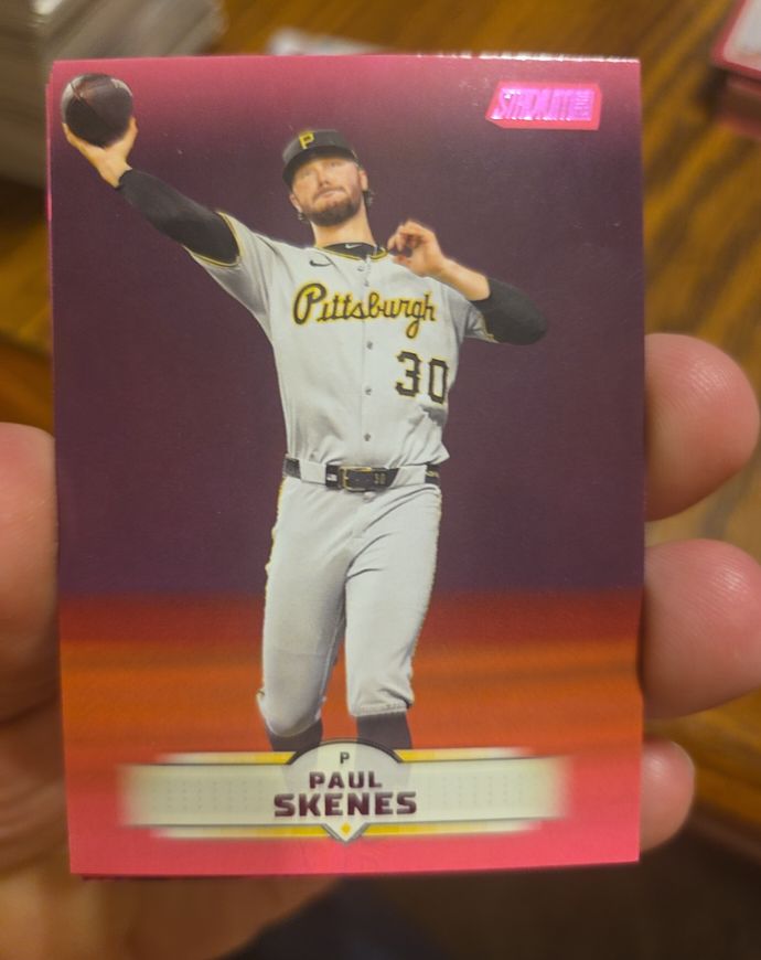 2025 Topps Stadium Club #105 Paul Skenes — front