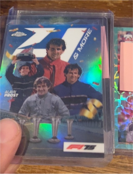 2025 Topps Chrome F1 #4N-3 Alain Prost 4 & More — front