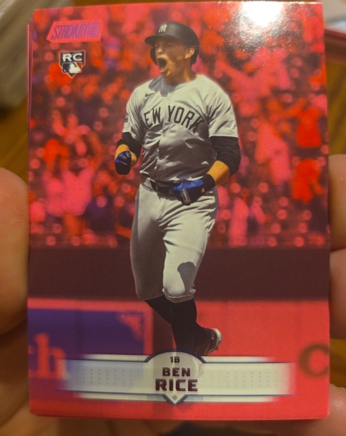 2025 Topps Stadium Club #196 Ben Rice — front