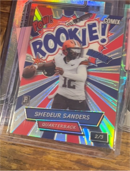 2025 Wild Card Comix #2 Shedeur Sanders — front