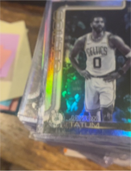 2025-26 Topps #1 Jayson Tatum Blackout — front