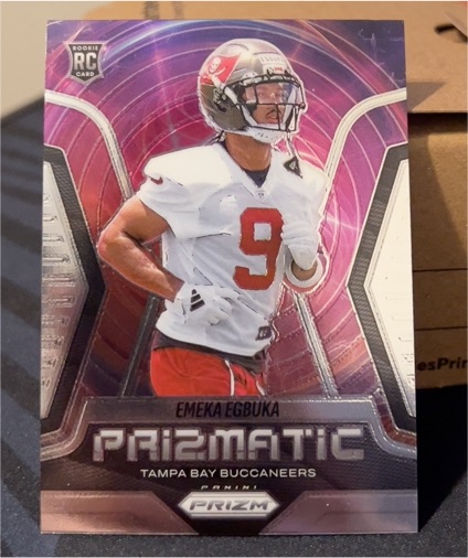 2025 Panini Prizm #13 Emeka Egbuka — front
