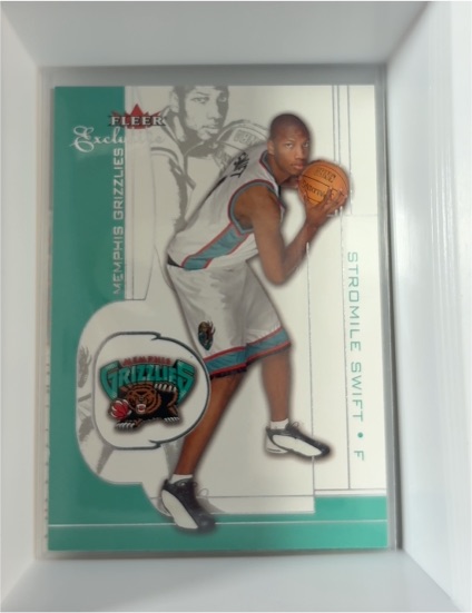 2001-02 Fleer Exclusive #41 Stromile Swift — front