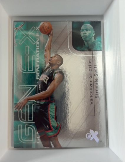 2000-01 Fleer EX Generation E-X #B46 Stromile Swift — front