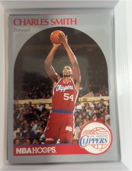 1990-91 NBA Hoops #151 Charles Smith — front