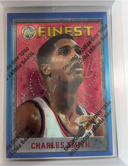 1995-96 Topps Finest #155 Charles Smith — front