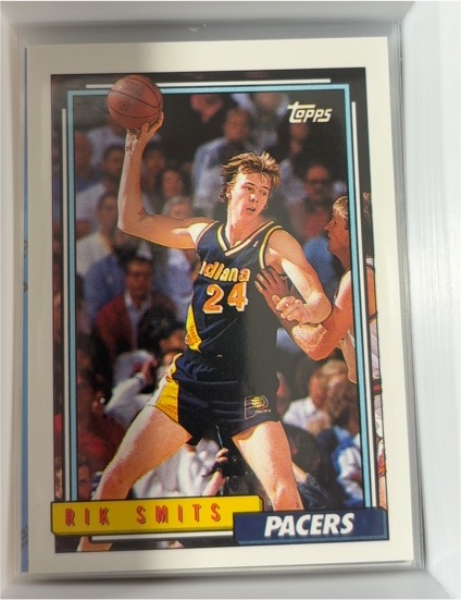 1992-93 Topps #140 Rik Smits — front