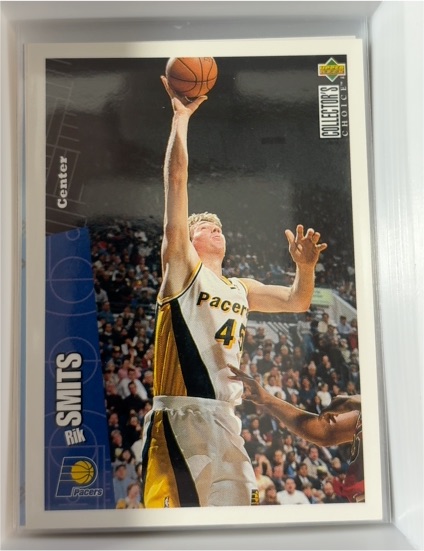 1996-97 Upper Deck Collector's Choice #63 Rik Smits — front