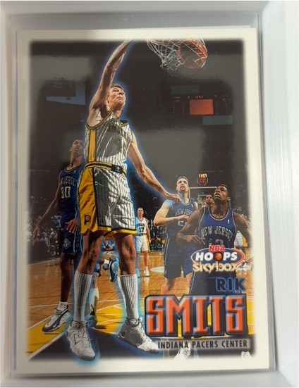 1999-00 Skybox NBA Hoops #34 Rik Smits — front