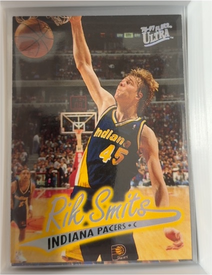 1996-97 Fleer Ultra #47 Rik Smits — front