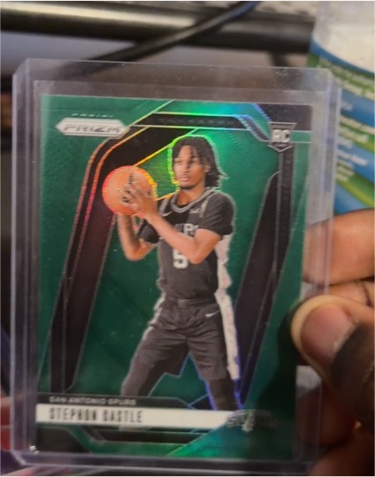 2024-25 Panini Prizm #234 Stephon Castle — front