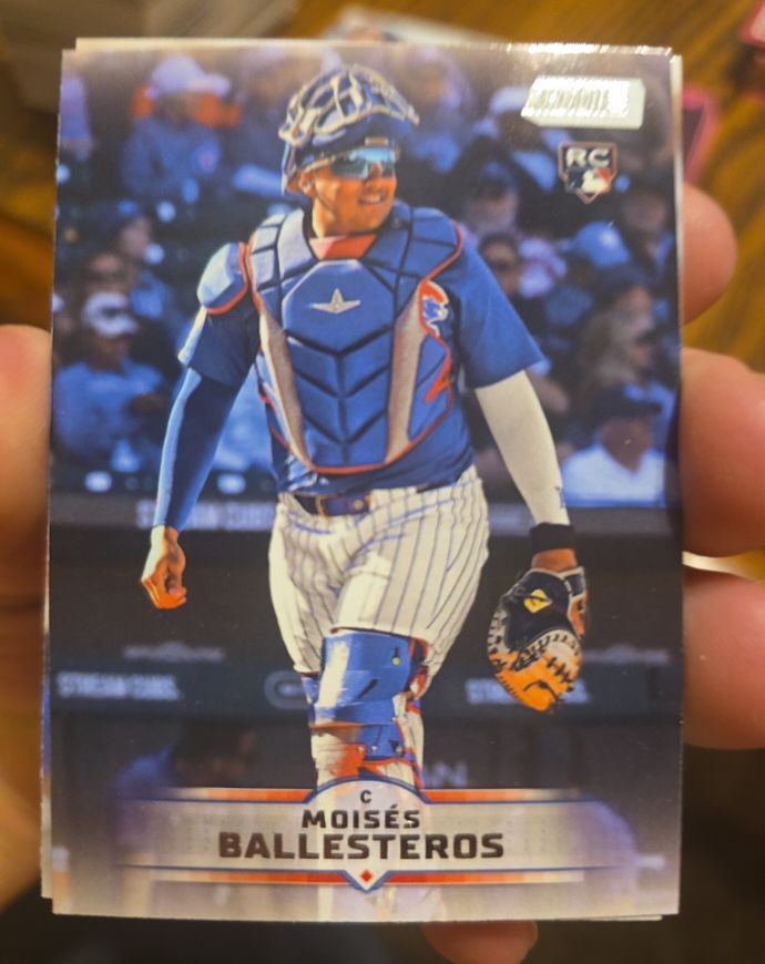 2025 Topps Stadium Club #17 Moisés Ballesteros — front