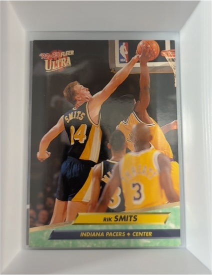 1992-93 Fleer Ultra #80 Rik Smits — front