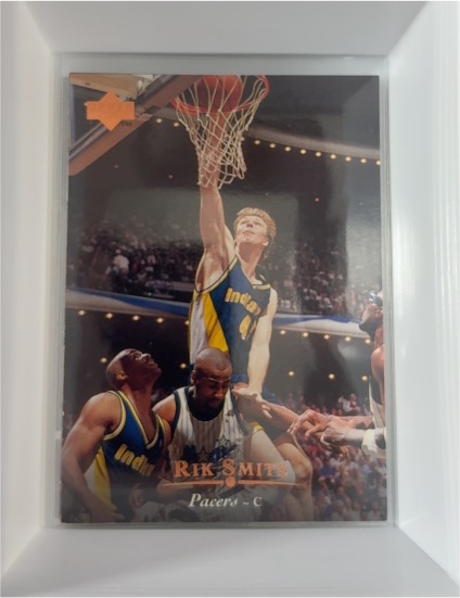 1995-96 Upper Deck #18 Rik Smits Indiana Pacers — front