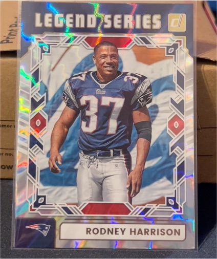 2025 Donruss Football #TLS-RHA Rodney Harrison Legend Series — front