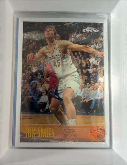 1996-97 Topps Chrome #10 Rik Smits — front