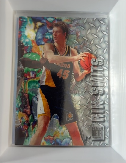 1996-97 Fleer Metal #43 Rik Smits — front