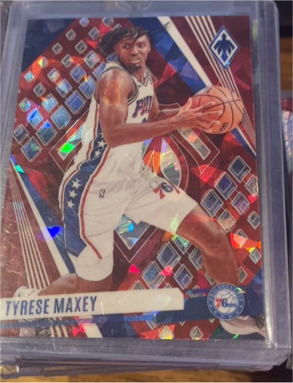 2023-24 Panini Phoenix #114 Tyrese Maxey — front