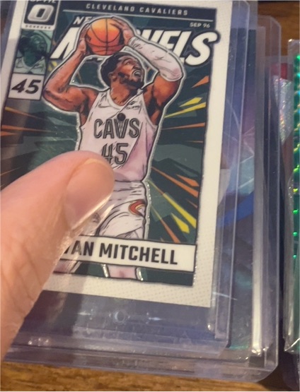 2024-25 Panini Donruss Optic Net Marvels #13 Donovan Mitchell — front