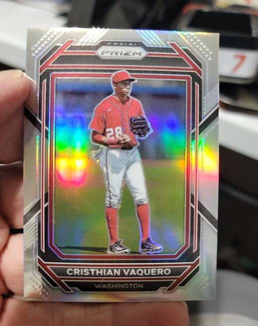2023 Panini Prizm #52 Cristhian Vaquero — front