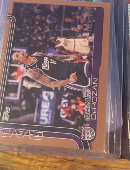 2025-26 Topps #162 DeMar DeRozan — front