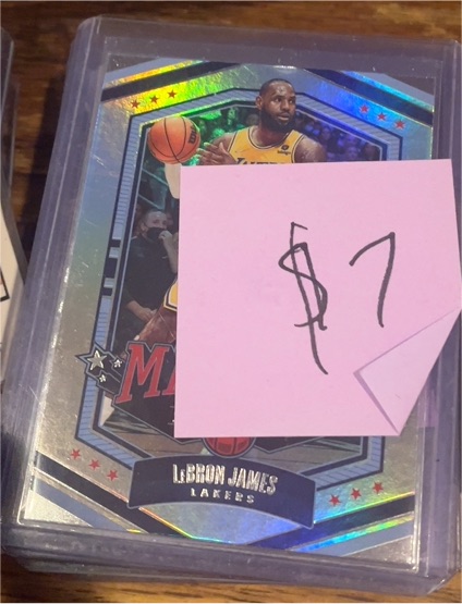 2019-20 Panini Mosaic Jam Masters LeBron James — front
