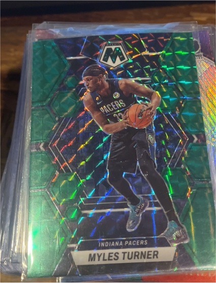 2022-23 Panini Mosaic #36 Myles Turner — front