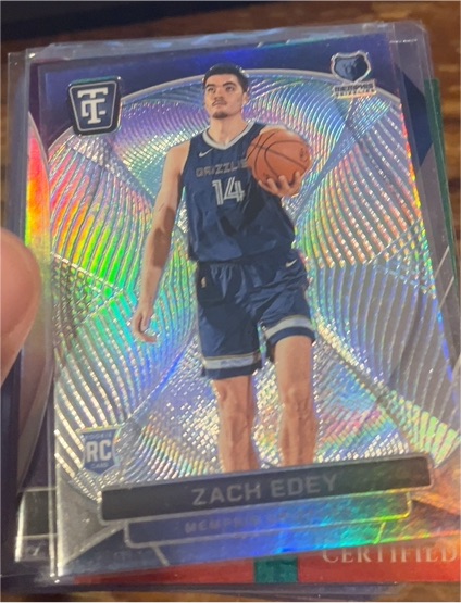 2024-25 Panini Totally Certified #164 Zach Edey — front