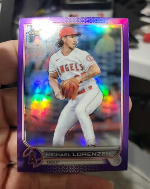2022 Topps Chrome Update #USC134 Michael Lorenzen — front