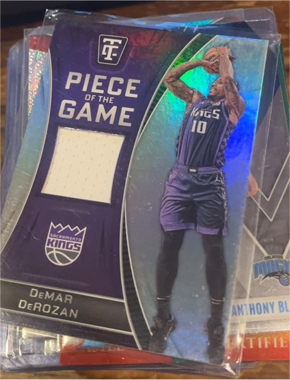 2024 Panini Totally Certified #POG-DMD DeMar DeRozan — front