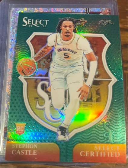 2024-25 Panini Select #19 Stephon Castle — front