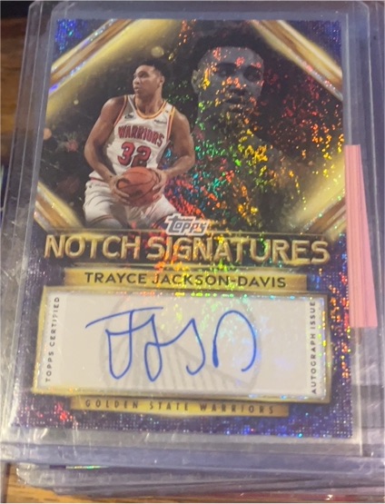 2025-26 Topps Notch Signatures #TNS-TJ Trayce Jackson-Davis — front