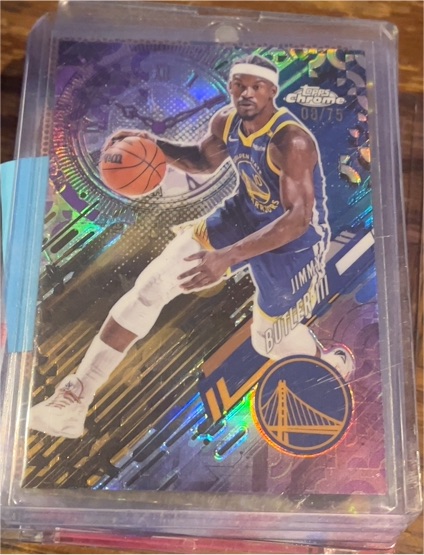 2025-26 Topps Chrome #GT-2 Jimmy Butler III Go Time RayWave Refractor — front
