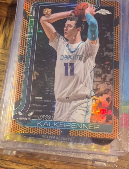 2025 Topps Chrome #284 Ryan Kalkbrenner — front